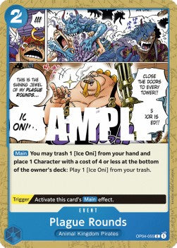 Plague Rounds (OP04-055) - Kingdoms of Intrigue (Common) [OP04-055]