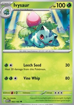 Ivysaur - 151 (Uncommon) [MEW-002]