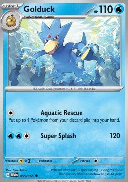 Golduck - 151 (Uncommon) [MEW-055]