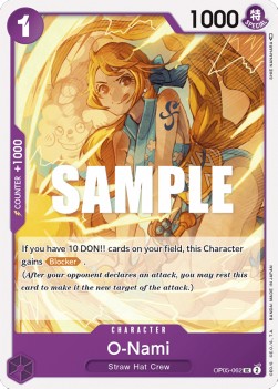 O-Nami (OP05-062) - Awakening of the New Era (Uncommon) [OP05-062]