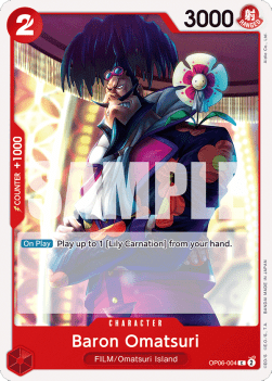 Baron Omatsuri (OP06-004) - Wings of the Captain (Common) [OP06-004]