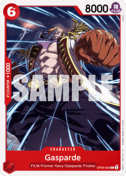 Gasparde (OP06-005) - Wings of the Captain (Common) [OP06-005]