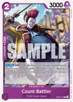 Count Battler (OP06-075) - Wings of the Captain (Common) [OP06-075]