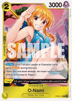 O-Nami (OP06-101) (V.1) - Wings of the Captain (Rare) [OP06-101]