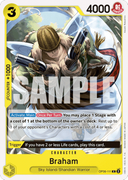 Braham (OP06-111) - Wings of the Captain (Common) [OP06-111]