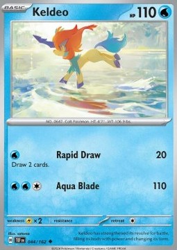 Keldeo - Temporal Forces (Uncommon) [TEF-044]