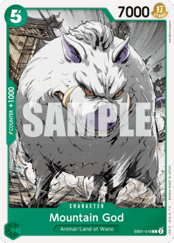 Mountain God (EB01-018) - Memorial Collection (Common) [EB01-018]