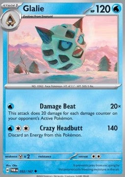 Glalie - Twilight Masquerade (Uncommon) [TWM-052]