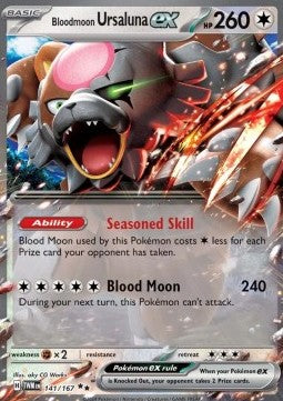 Bloodmoon Ursaluna ex - Twilight Masquerade (Double Rare) [TWM-141]