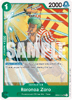 Roronoa Zoro (OP07-034) - 500 Years into the Future (Uncommon) [OP07-034]