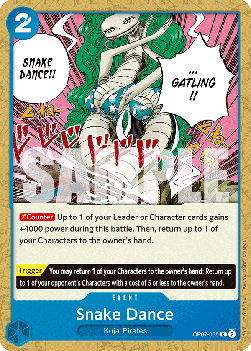 Snake Dance (OP07-055) - 500 Years into the Future (Common) [OP07-055]