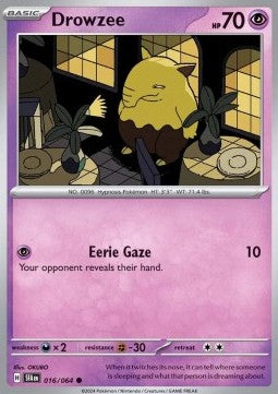 Drowzee - Shrouded Fable (Common) [SFA-016]
