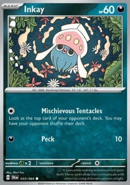 Inkay - Shrouded Fable (Common) [SFA-033]