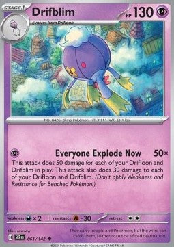 Drifblim - Stellar Crown (Uncommon) [SCR-061]