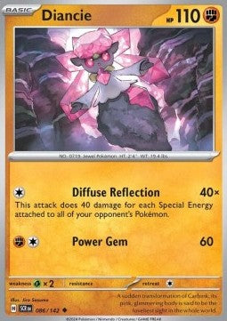 Diancie - Stellar Crown (Uncommon) [SCR-086]