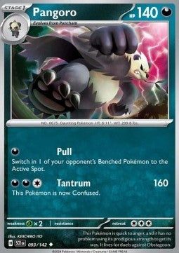 Pangoro - Stellar Crown (Uncommon) [SCR-093]