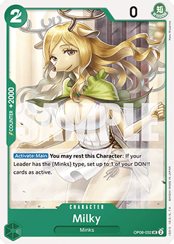 Milky (OP08-032) - Two Legends (Uncommon) [OP08-032]