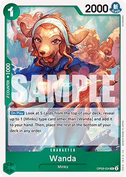 Wanda (OP08-034) - Two Legends (Rare) [OP08-034]