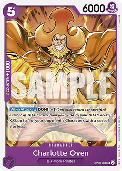Charlotte Oven (OP08-061) - Two Legends (Uncommon) [OP08-061]