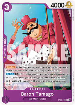 Baron Tamago (OP08-070) - Two Legends (Common) [OP08-070]