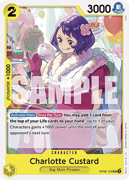Charlotte Custard (OP08-103) - Two Legends (Uncommon) [OP08-103]