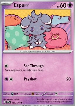 Espurr - Surging Sparks (Common) [SSP-084]