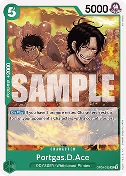 Portgas.D.Ace (OP09-035) - Emperors in the New World (Uncommon) [OP09-035]