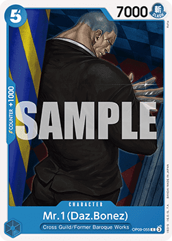Mr.1(Daz.Bonez) (OP09-055) - Emperors in the New World (Common) [OP09-055]