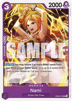 Nami (OP09-070) - Emperors in the New World (Uncommon) [OP09-070]
