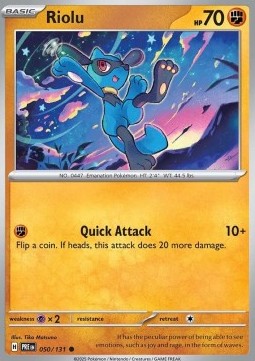 Riolu - Prismatic Evolutions (Common) [PRE-050]