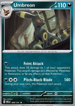Umbreon - Prismatic Evolutions (Rare) [PRE-059]