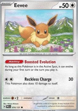 Eevee - Prismatic Evolutions (Common) [PRE-074]