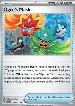 Ogre's Mask - Prismatic Evolutions (Uncommon) [PRE-118]