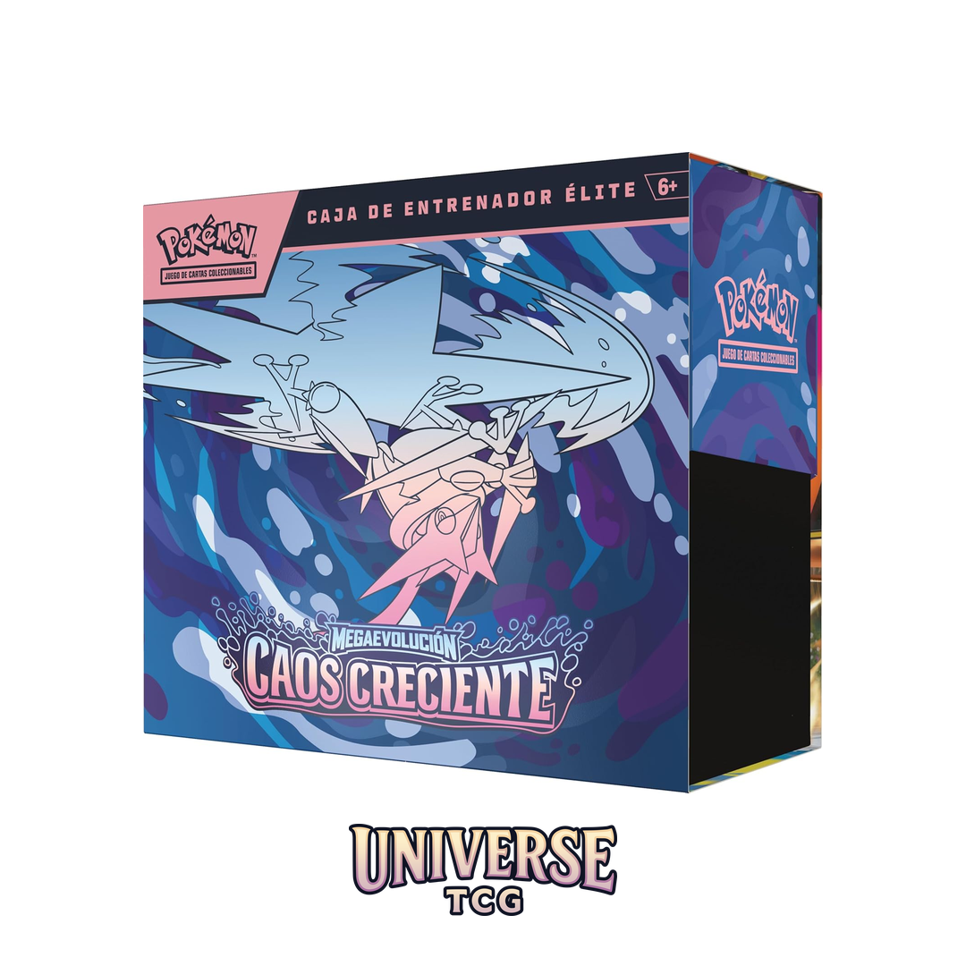 Pokémon TCG: Caos Creciente Elite Trainer Box (Spanish)