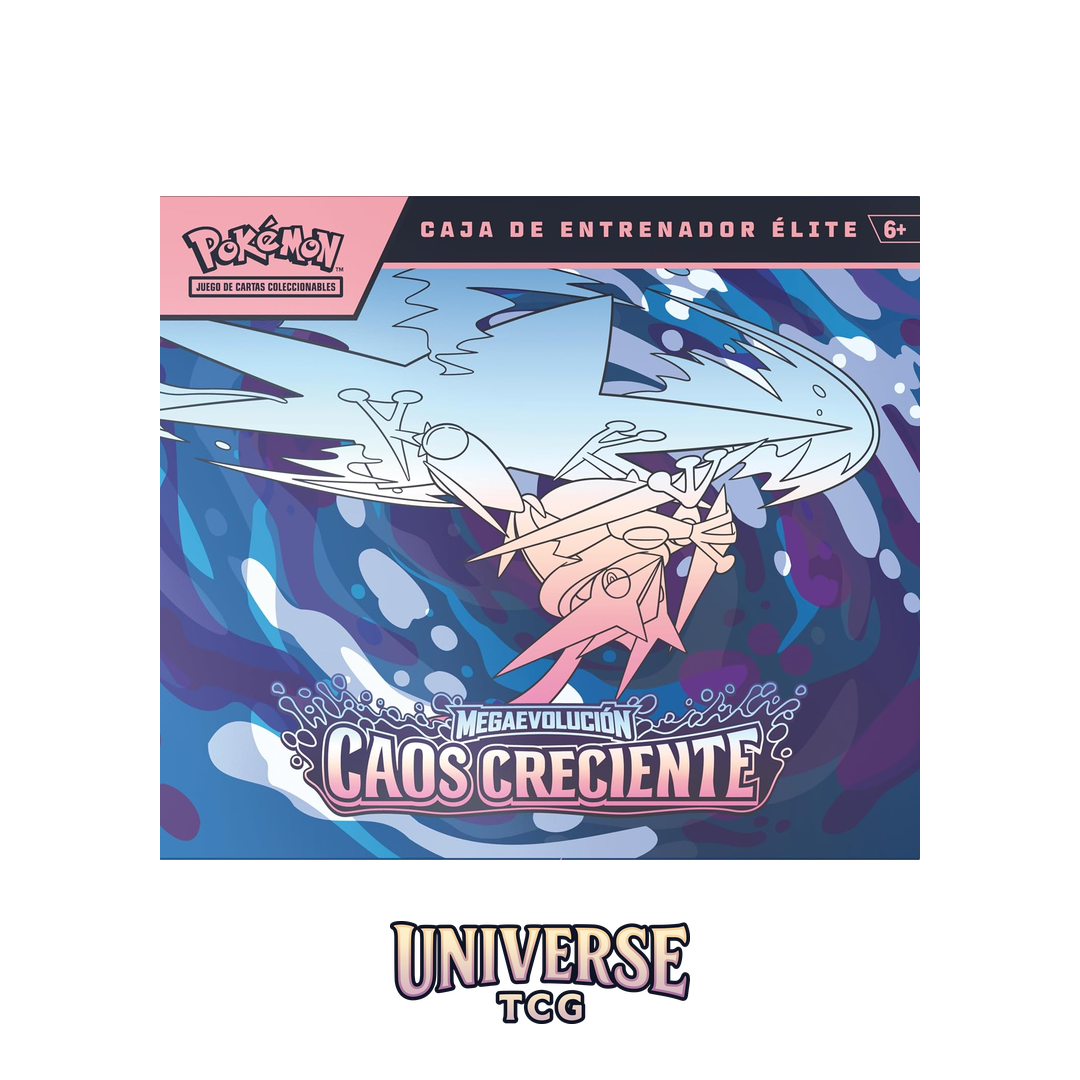 Pokémon TCG: Caos Creciente Elite Trainer Box (Spanish)