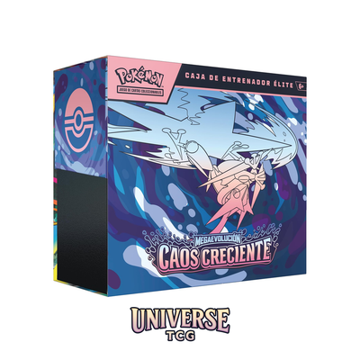 Pokémon TCG: Caos Creciente Elite Trainer Box (Spanish)