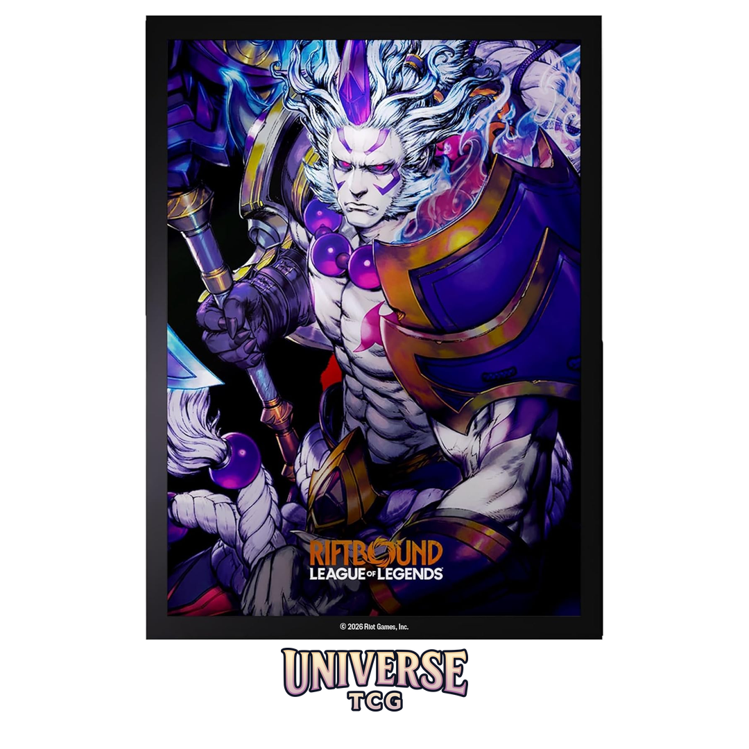 Riftbound: League of Legends – Art Sleeves: Darius – 100ct Card Protectors – Spiritforged: Spirit Blossom (English)