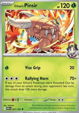 Ethan's Pinsir - Destined Rivals (Uncommon) [DRI-001]