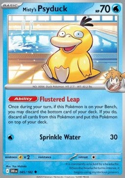 Misty's Psyduck - Destined Rivals (Uncommon) [DRI-045]