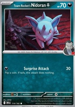 Team Rocket's Nidoran - Destined Rivals (Common) [DRI-114]