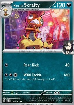 Marnie's Scrafty - Destined Rivals (Uncommon) [DRI-133]