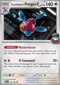 Team Rocket's Porygon-Z - Destined Rivals (Uncommon) [DRI-155]