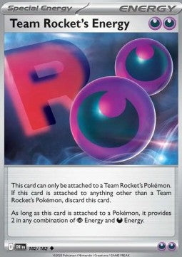 Team Rocket's Energy - Destined Rivals (Uncommon) [DRI-182]