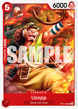 Usopp (OP11-003) - A Fist of Divine Speed (Uncommon) [OP11-003]
