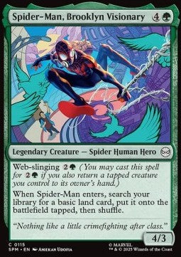 Spider-Man, Brooklyn Visionary - Marvel's Spider-Man (Common) [SPM-115]