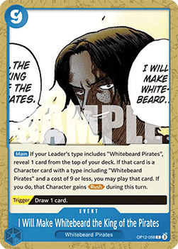 I Will Make Whitebeard the King of the Pirates (OP12-058) - Legacy of the Master (Common) [OP12-058]