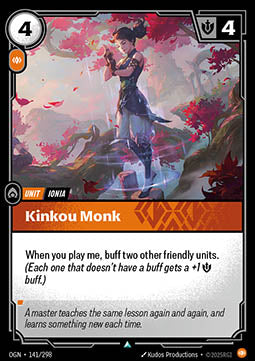Kinkou Monk - Origins (Uncommon) [OGN-141]