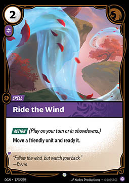Ride the Wind - Origins (Common) [OGN-173]