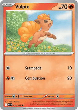 Vulpix - Mega Evolution (Common) [MEG-019]