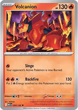 Volcanion - Mega Evolution (Uncommon) [MEG-025]